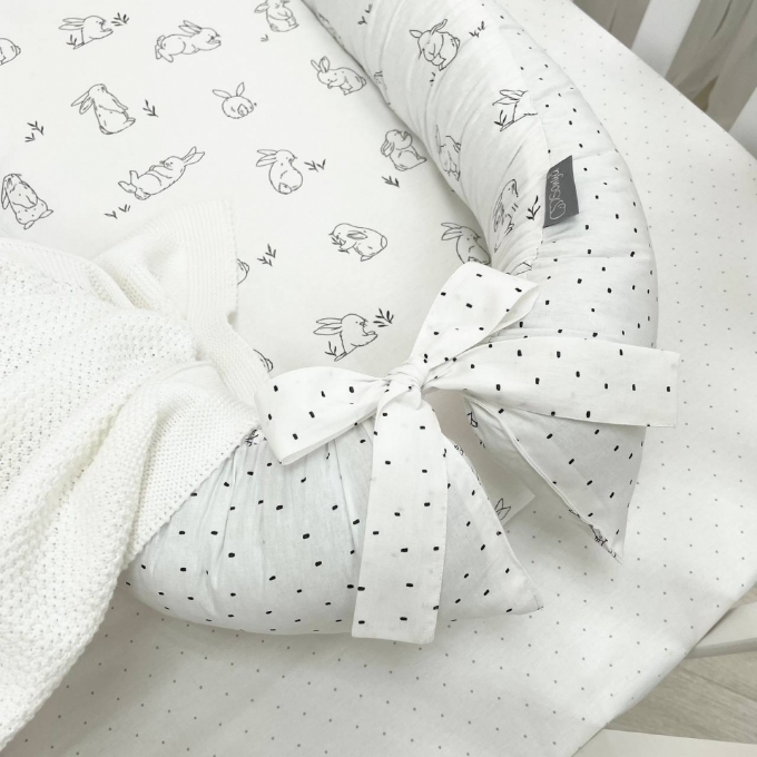 Protectie somn – Baby Nest Iepurasi veseli